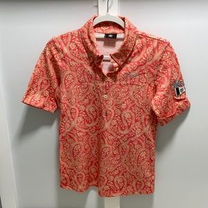Bogner, Tshirt, color stamped pinkish, size M, used one time